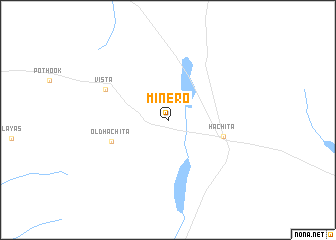 map of Minero