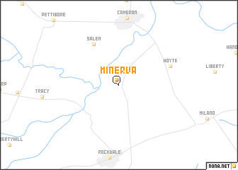 map of Minerva