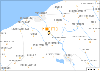 map of Minetto