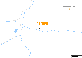 map of Mineyeva