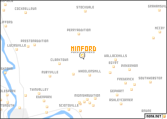 map of Minford