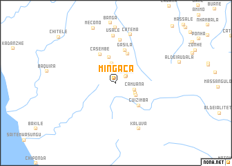 map of Mingaca