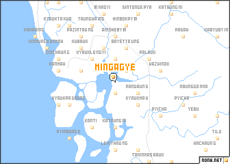 map of Mingagye