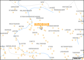 map of Mingaíïka