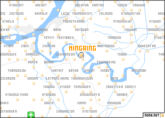 map of Mingaing