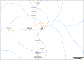 map of Mingala