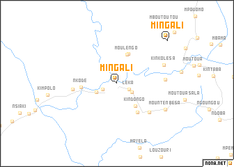 map of Mingali