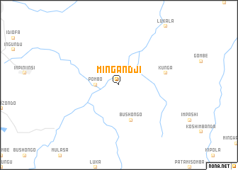 map of Mingandji