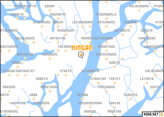 map of Mingan