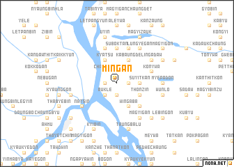 map of Mingan