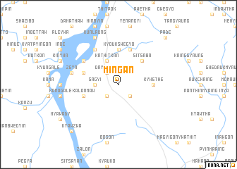 map of Mingan