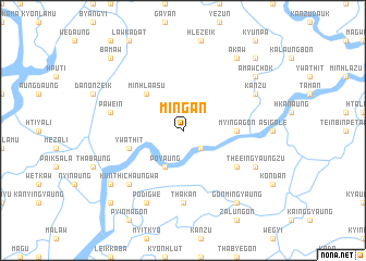 map of Mingan