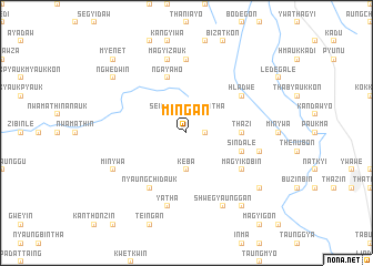 map of Mingan