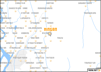 map of Mingan