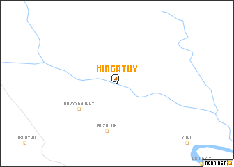 map of Mingatuy