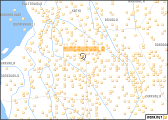 map of Mingaurwāla