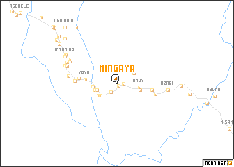 map of Mingaya