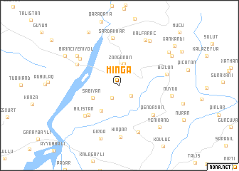 map of Mingǝ