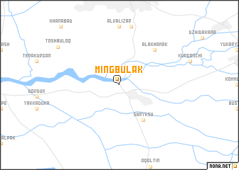 map of Mingbulak