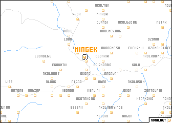 map of Mingek