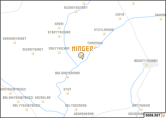 map of Minger