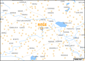 map of Mingë