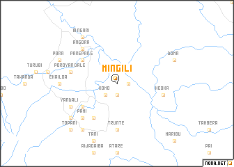 map of Mingili