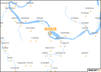 map of Mingin