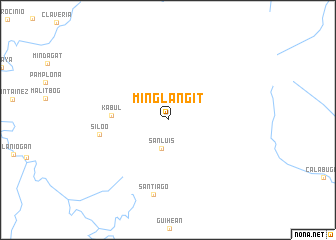 map of Minglañgit