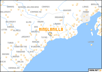 map of Minglanilla