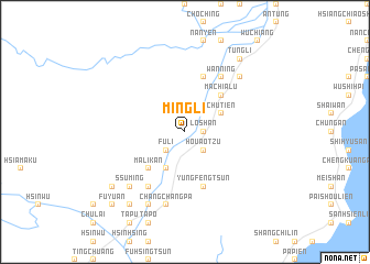map of Ming-li