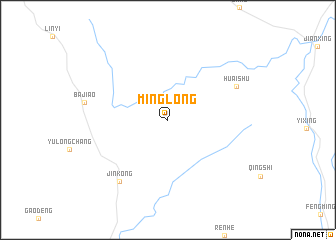 map of Minglong