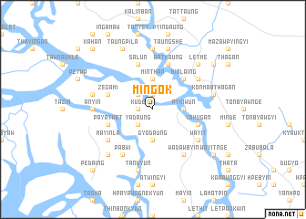 map of Mingok