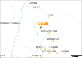 map of Mingolea