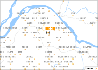 map of Mingon