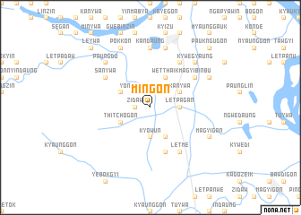 map of Mingon