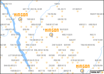 map of Mingon