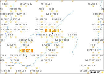 map of Mingon