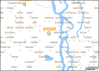 map of Mingon