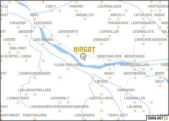 map of Mingot