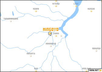 map of Mingoyo