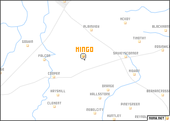 map of Mingo