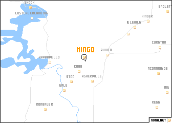 map of Mingo