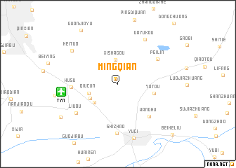 map of Mingqian