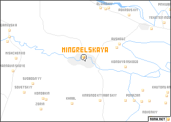 map of Mingrel\