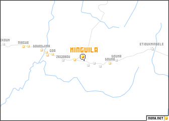 map of Minguila