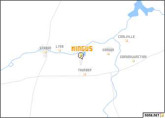 map of Mingus