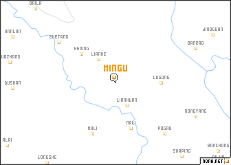 map of Mingu