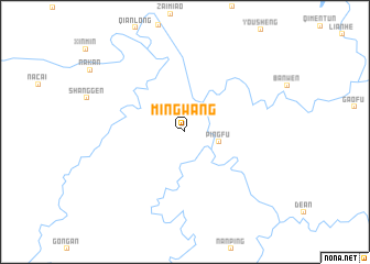 map of Mingwang