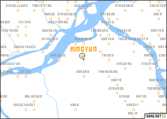 map of Mingyun